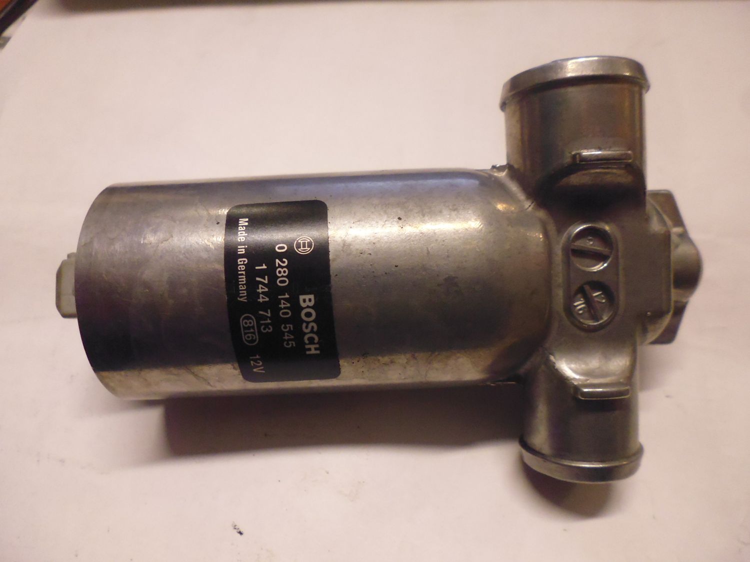 Valvola del minimo IDLE air control originale BMW 13411744713 Bosch 0280140545