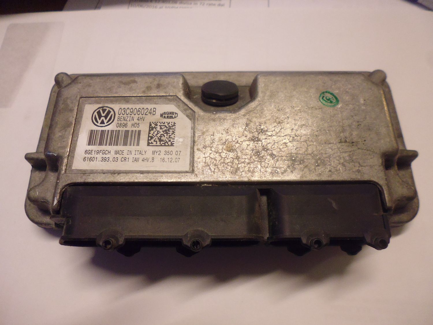 Centralina motore 03906024B iAW 4HV.N Skoda Fabia 1.4 benzina