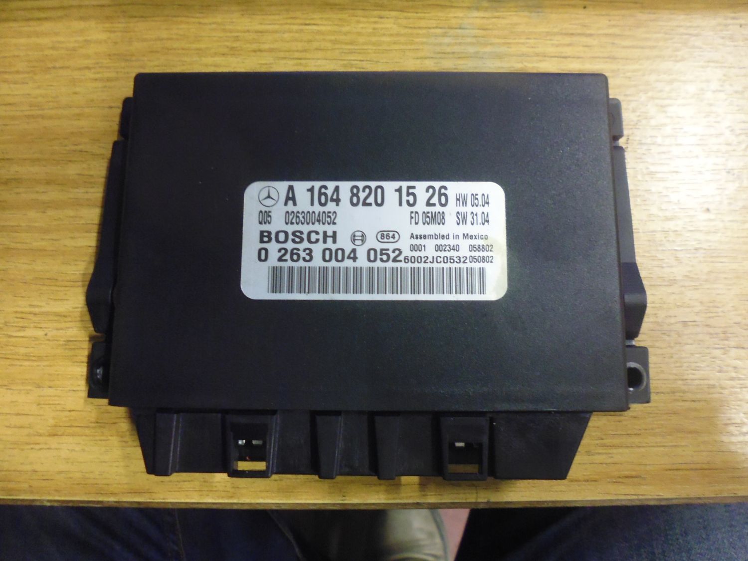Centralina Parktronic sensori parcheggio Mercedes Classe M serie W164 codici A1648201526 0263004052 Centralina Parktronic sensori parcheggio Mercedes Classe M serie W164 codici A1648201526 0263004052