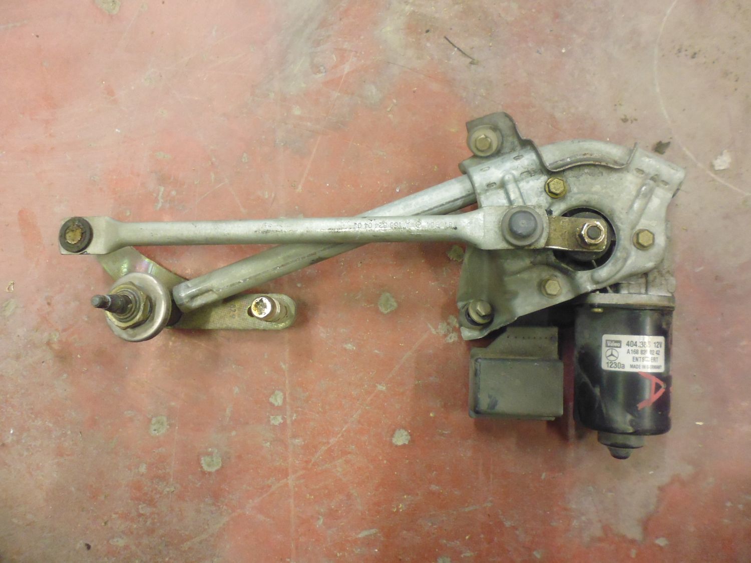 Motorino tergicristallo anteriore A1688200242 404388 Mercedes Classe A W168 1997-2004