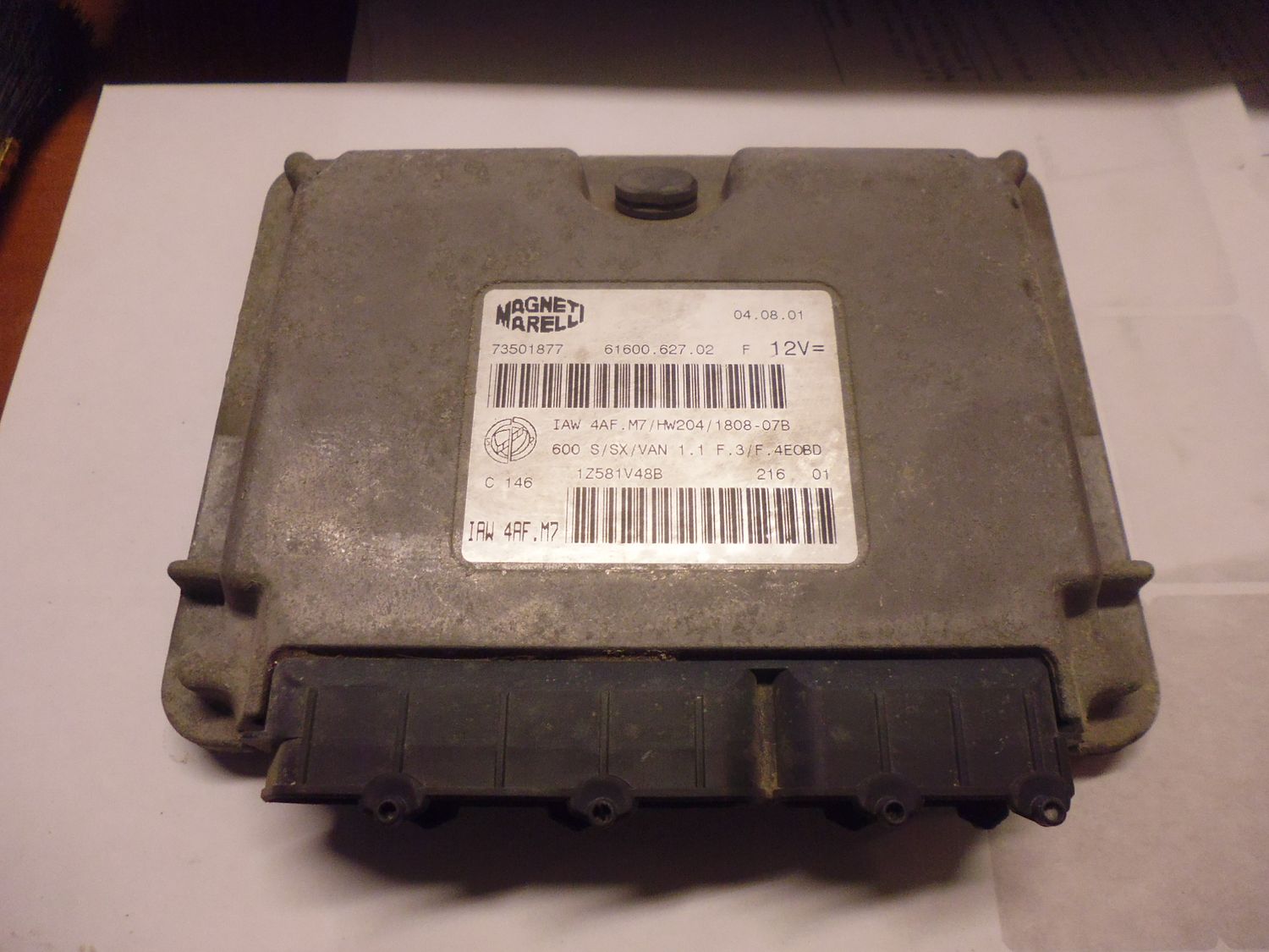 Centralina motore IAW 4AF.M7 Fiat 600 motore 1.1 benzina