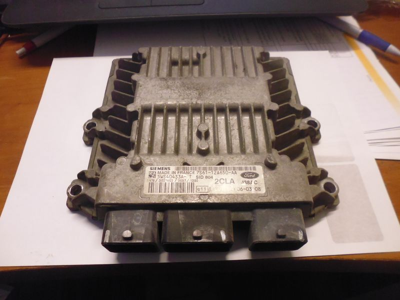 Centralina motore Siemens SID 804 5WS40433A-T 7S61-12A650-AA Ford Fiesta 1.4 TDCI