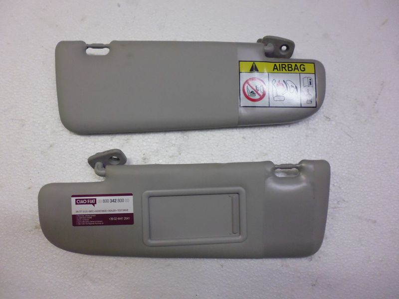 Pantine alette parasole Fiat Panda 2018.