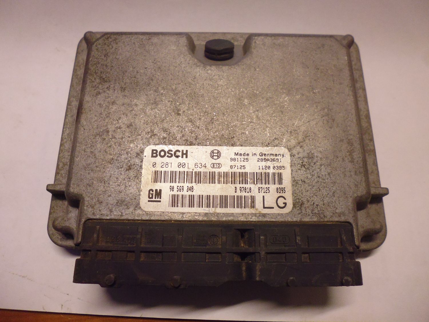Centralina motore Bosch 0281001634 per Opel Vectra 2.0 DTI 16V 101 CV