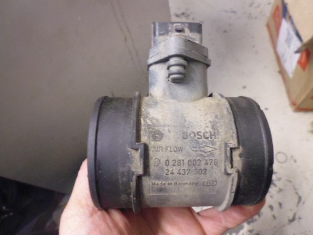 Debimetro misuratore massa aria Bosch 0281002478 Opel Astra G Zafira 2.0 2.2 DTI.