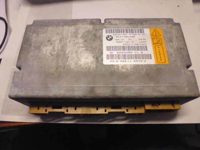 Centralina airbag modulo gateway BMW 530 E60 codice ricambio 65.77-6943089.