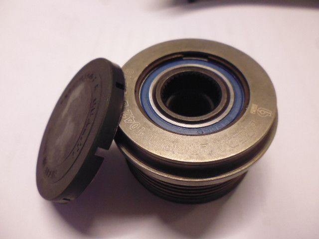 Puleggia smorzatrice alternatore Breda Lorett 1042 B 28/16 6 gole per BMW E46 compact 318 TD.