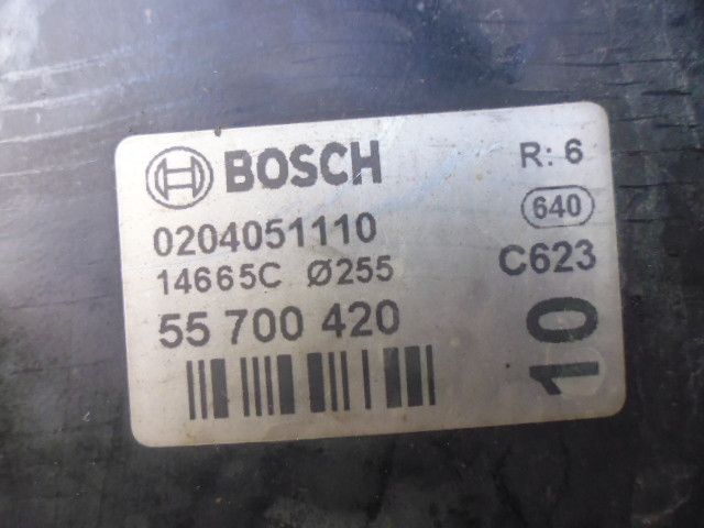 Servofreno Bosch 0204051110 55700420 Fiat Grande Punto 1.2 benzina.