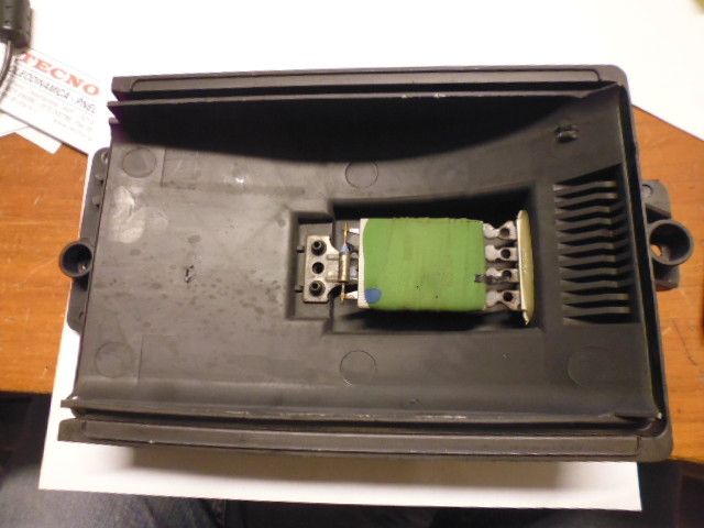 Resistenza ventilatore ventola riscaldamento originale Volkswagen Polo 6N per ventilatore 1J1819021B H35657880E.