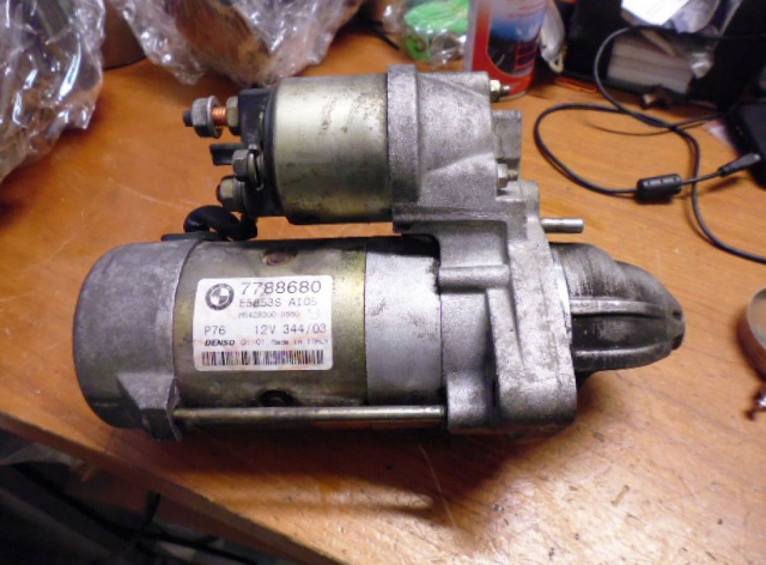 Motorino avviamento 7788680 E5853S AI05 MS428000-0660 BMW 530 D E60 motore 306D2 160 kw con circa 245.000 chilometri. Motorino avviamento 7788680 E5853S AI05 MS428000-0660 BMW 530 D E60 motore 306D2 160 kw con circa 245.000 chilometri.