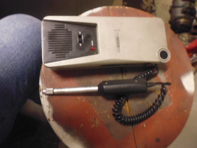 Cercafughe automatico d'epoca funzionante Automatic Halogen Leak Detector 5500.