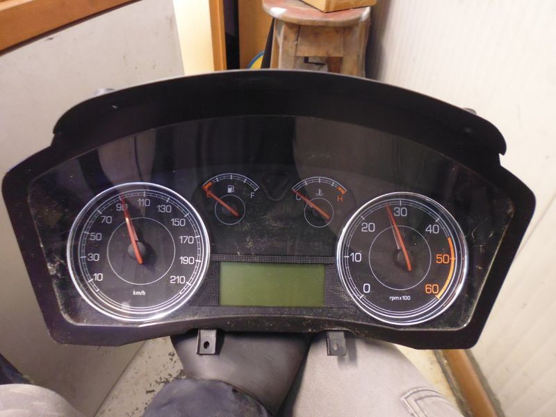 Quadro strumenti contachilometri 51809898 Fiat Croma seconda serie del 2008.