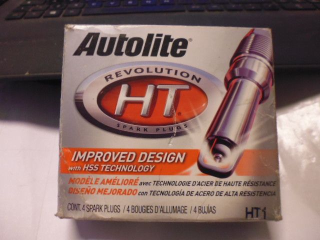 4 candele Autolite HT1 USA Platinum per Ford Mustang Gt 4.6 V8 2005-2008.