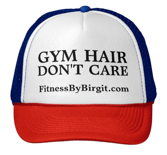 Gym Hair Don&#39;t Care Hat