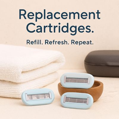 Blue - 5 Blade Cartridge Top-Up