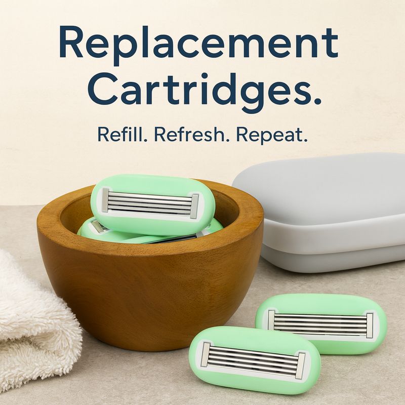 Green - 5 Blade Cartridge Top-Up