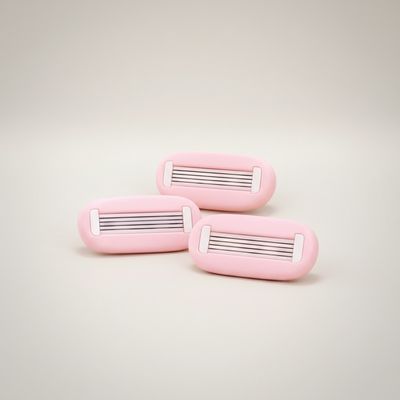 Pink - 5 Blade Cartridge Top-Up