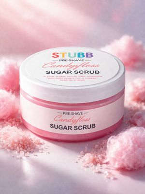 STUBB Pre-Shave Candyfloss Sugar Scrub STUBB Pre-Shave Candyfloss Sugar Scrub