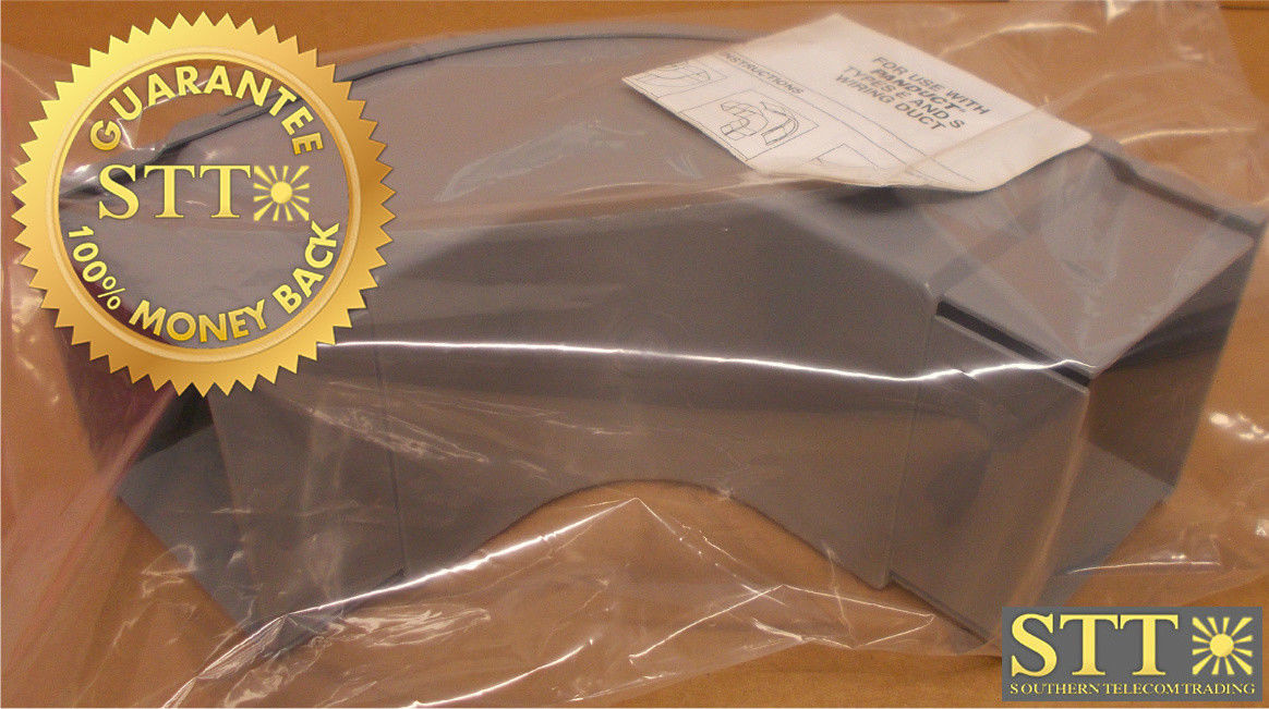 FOVRA4X4LG PANDUIT OUTSIDE VERTICAL RIGHT ANGLE FITTING 4 X 4 LIGHT GRAY NEW - 1 YEAR WARRANTY