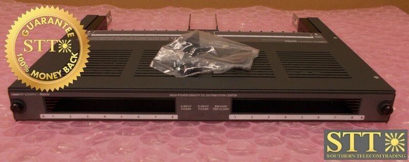 016-131-10 COMM/NET BREAKER PANEL 300 AMP DUAL INPUT 8A/8B -48VDC 1RU REFURBISHED - 90 DAY WARRANTY