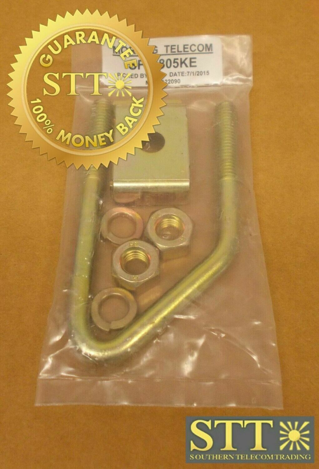 SFH-805KE MORENG V-BOLT 1/2 X 8&quot; FRAMEWORK ANGLE CHANNEL FRAMING SFH-805 NEW - 90 DAY WARRANTY