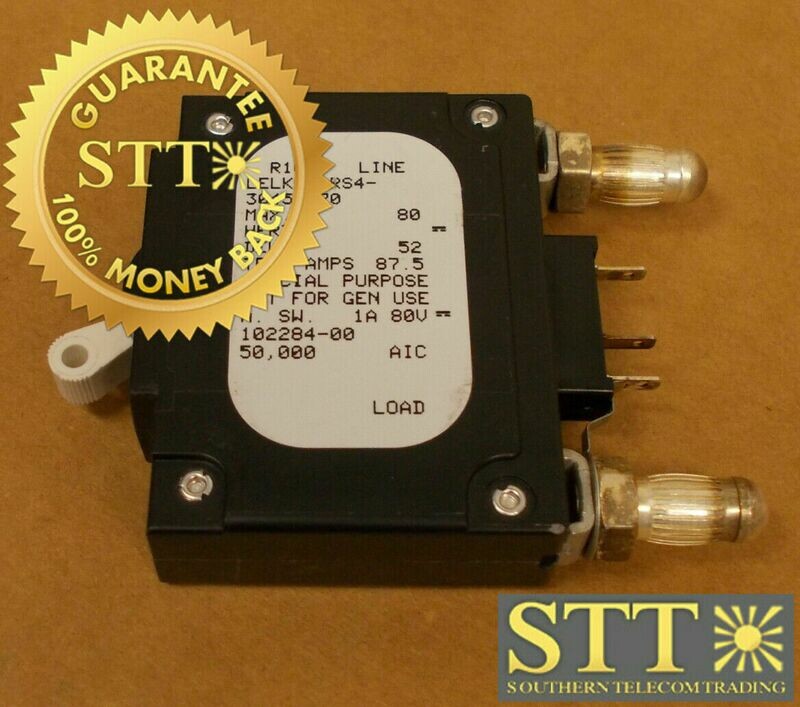 LELK1-1RS4-30452-70 AIRPAX 70 AMP BULLET CIRCUIT BREAKER REFURBISHED - 90 DAY WARRANTY