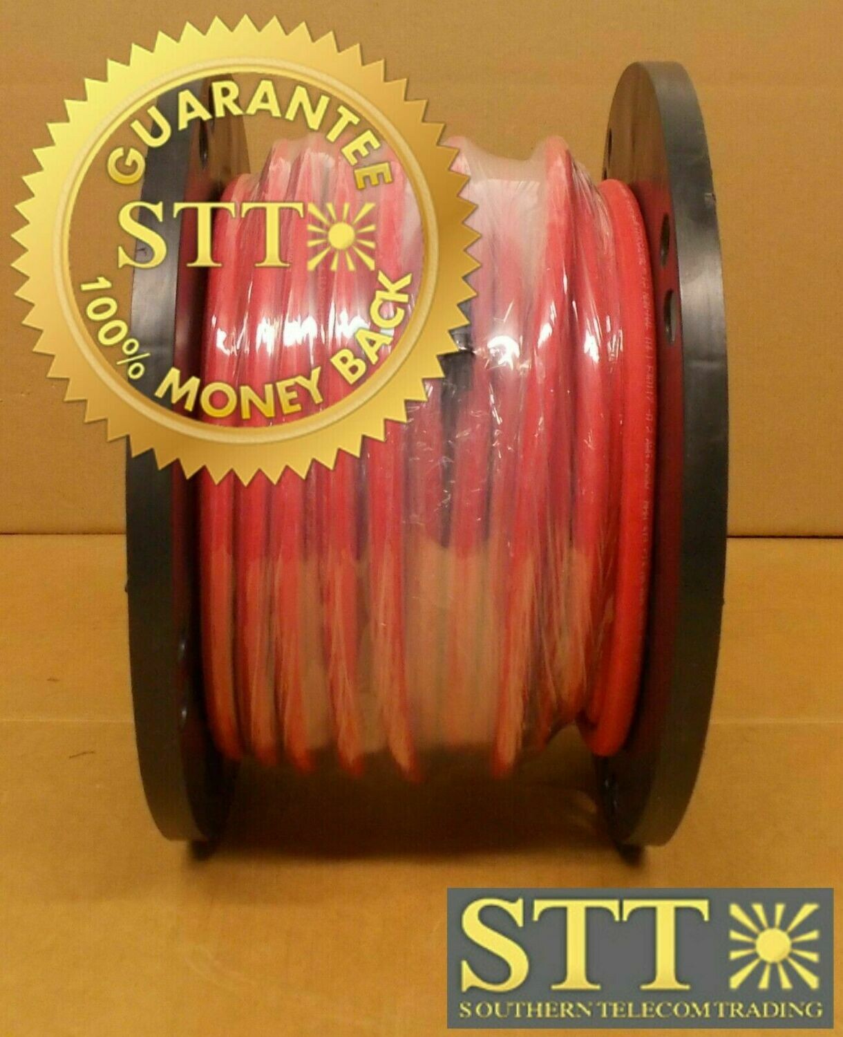 56975401 SOUTHWIRE / 3BALU-0201-03 TELCOFLEX II KS24194 L2 2AWG RED 120FT NEW - 90 DAY WARRANTY