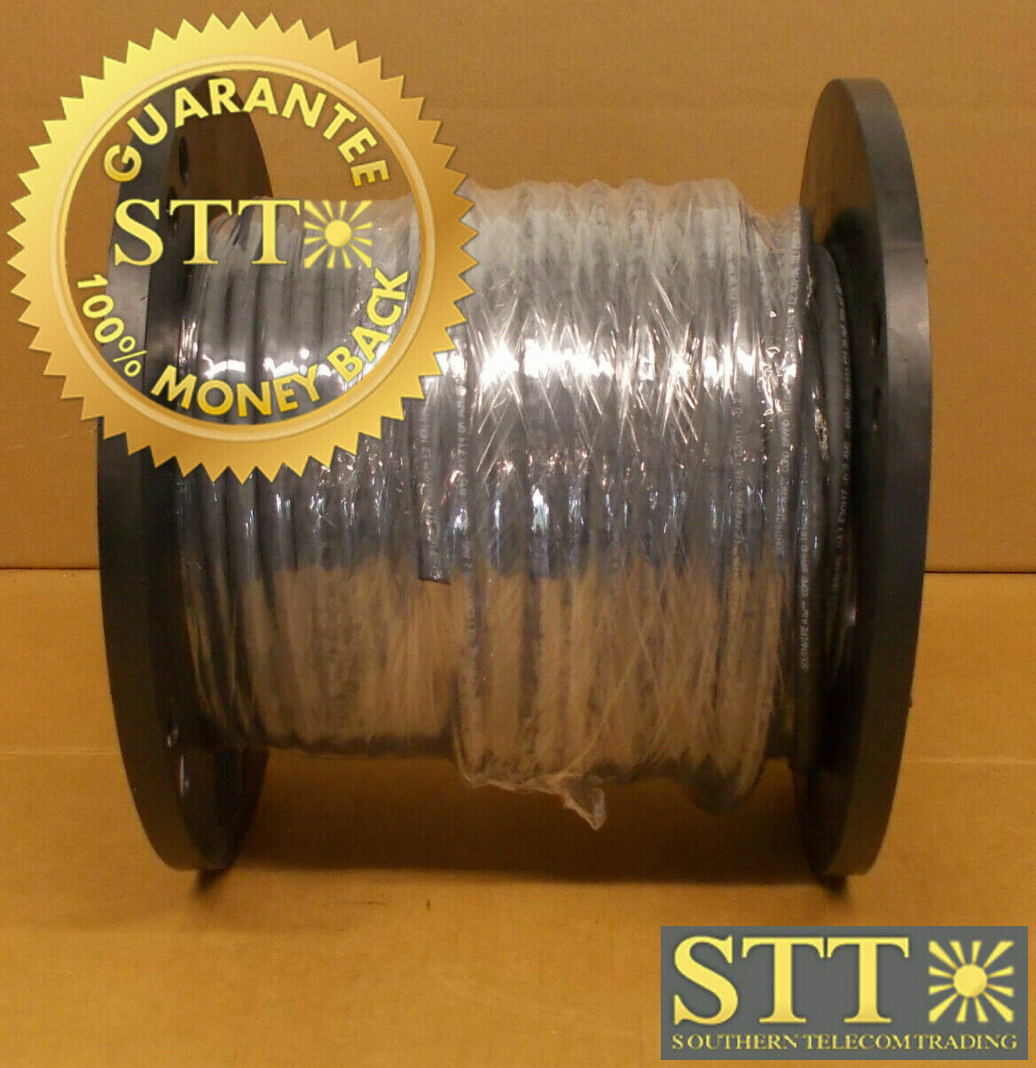 56975301 SOUTHWIRE / 3BALU-0201-02 TELCOFLEX II KS24194 L2 2AWG BLACK 140FT NEW - 90 DAY WARRANTY
