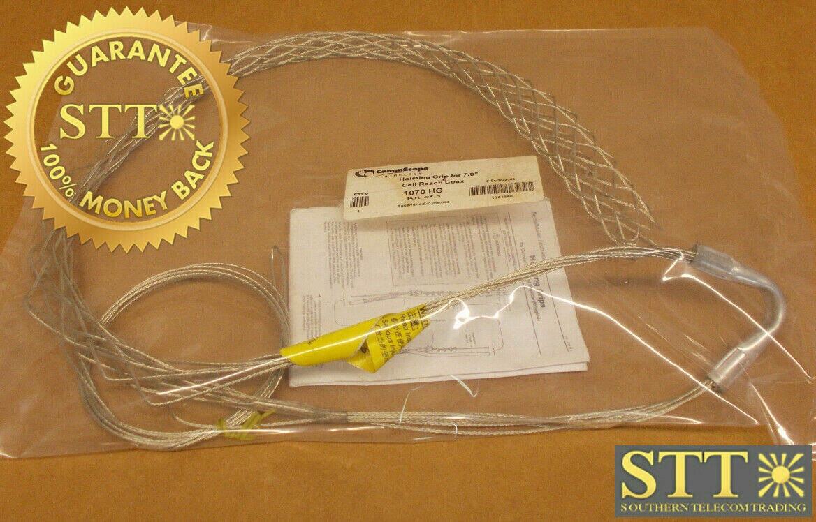 1070HG COMMSCOPE HOISTING GRIP FOR 7/8&quot; COAXIAL CABLE NEW - 90 DAY WARRANTY