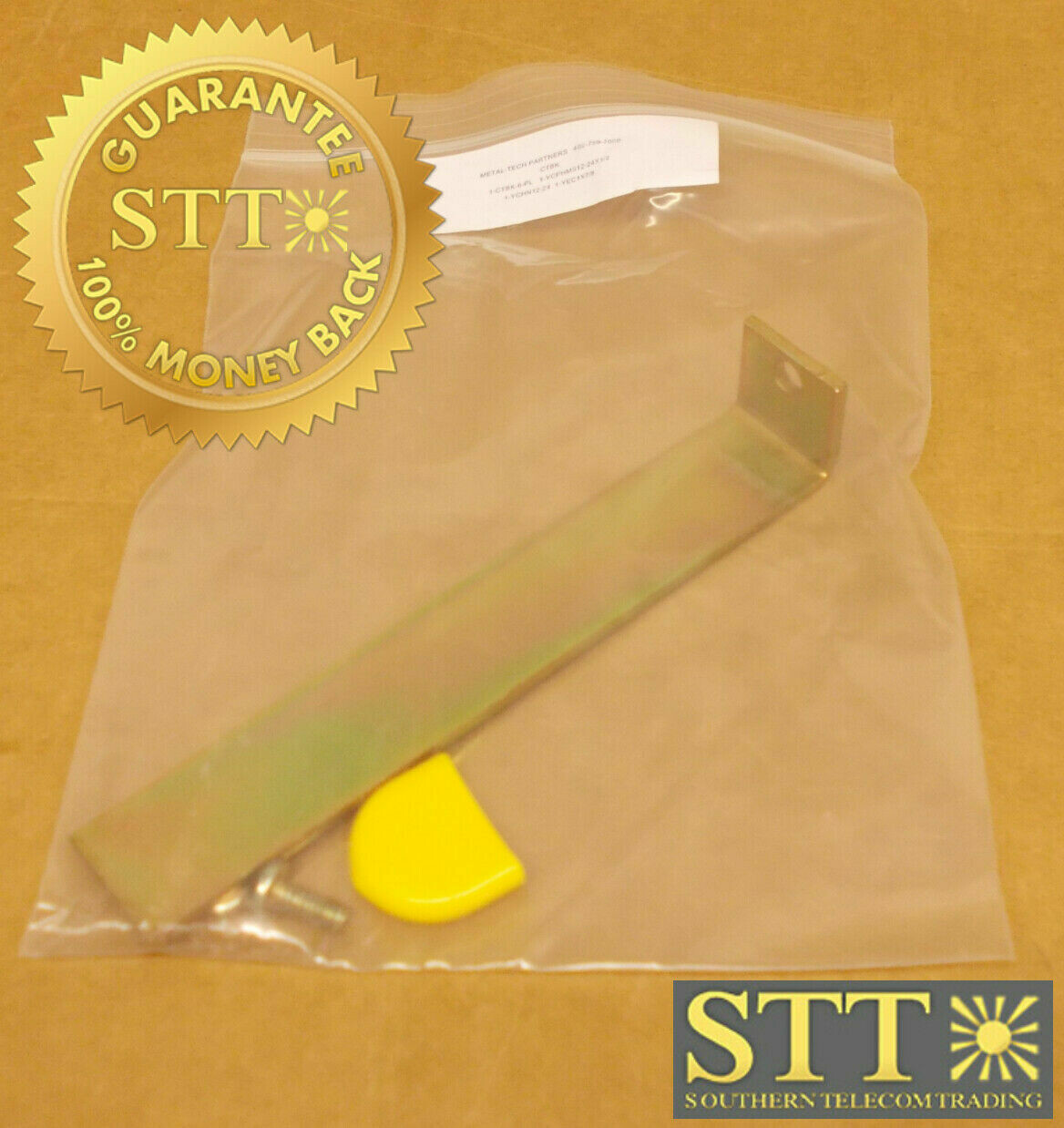 CTBK METAL-TECH CABLE TIE BRACKET KIT 6&quot; LONG X 1&quot; ZINC PLATE NEW - 90 DAY WARRANTY