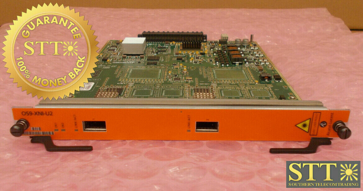 OS9-XNI-U2 ALCATEL LUCENT OS9000 2 PORT 10G ETHERNET XFP MODULE REFURBISHED - 90 DAY WARRANTY