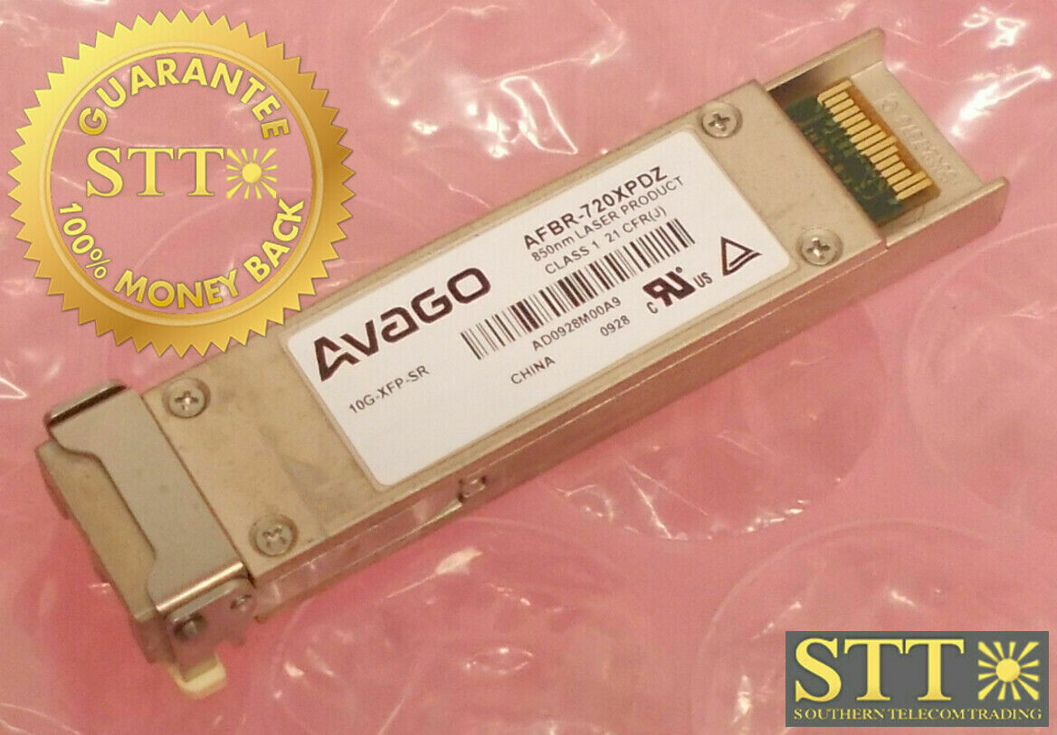 AFBR-720XPDZ AVAGO XFP 10G-SR 850NM REFURBISHED - 90 DAY WARRANTY