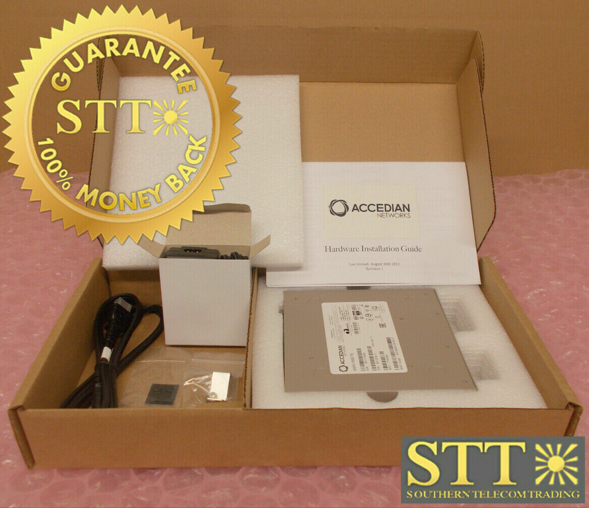 501-018-11 ACCEDIAN NETWORKS METRONID AMN-1000-TE NEW - 90 DAY WARRANTY