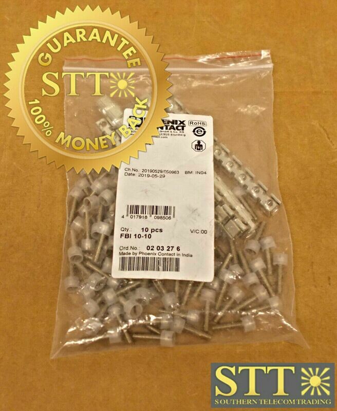 0203276 PHOENIX FBI 10-10 0203276 FIXED BRIDGE 10MM 10 POSITION (PKG OF 10) NEW - 90 DAY WARRANTY