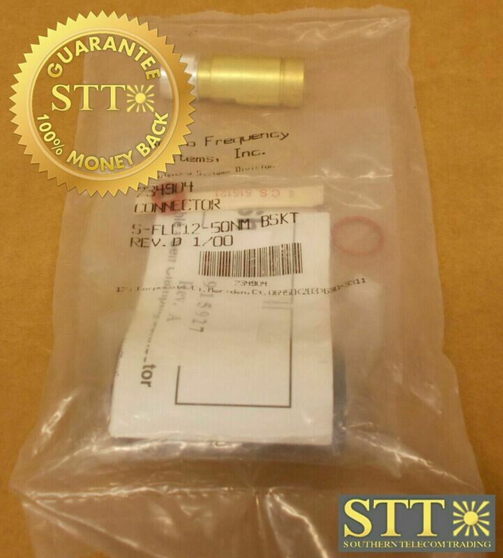 734904 CABLEWAVE N MALE CONNECTOR FOR 1/2&quot; COAXIAL CABLE S-FLC12-50NM NEW - 90 DAY WARRANTY