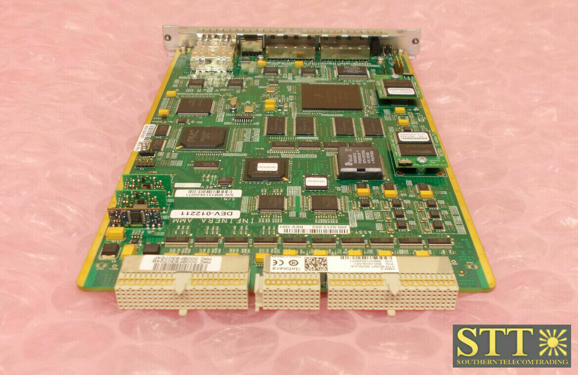 800-0229-001 INFINERA ATN MANAGEMENT MODULE AMM-A WOCUAL7NAA REFURBISHED - 90 DAY WARRANTY