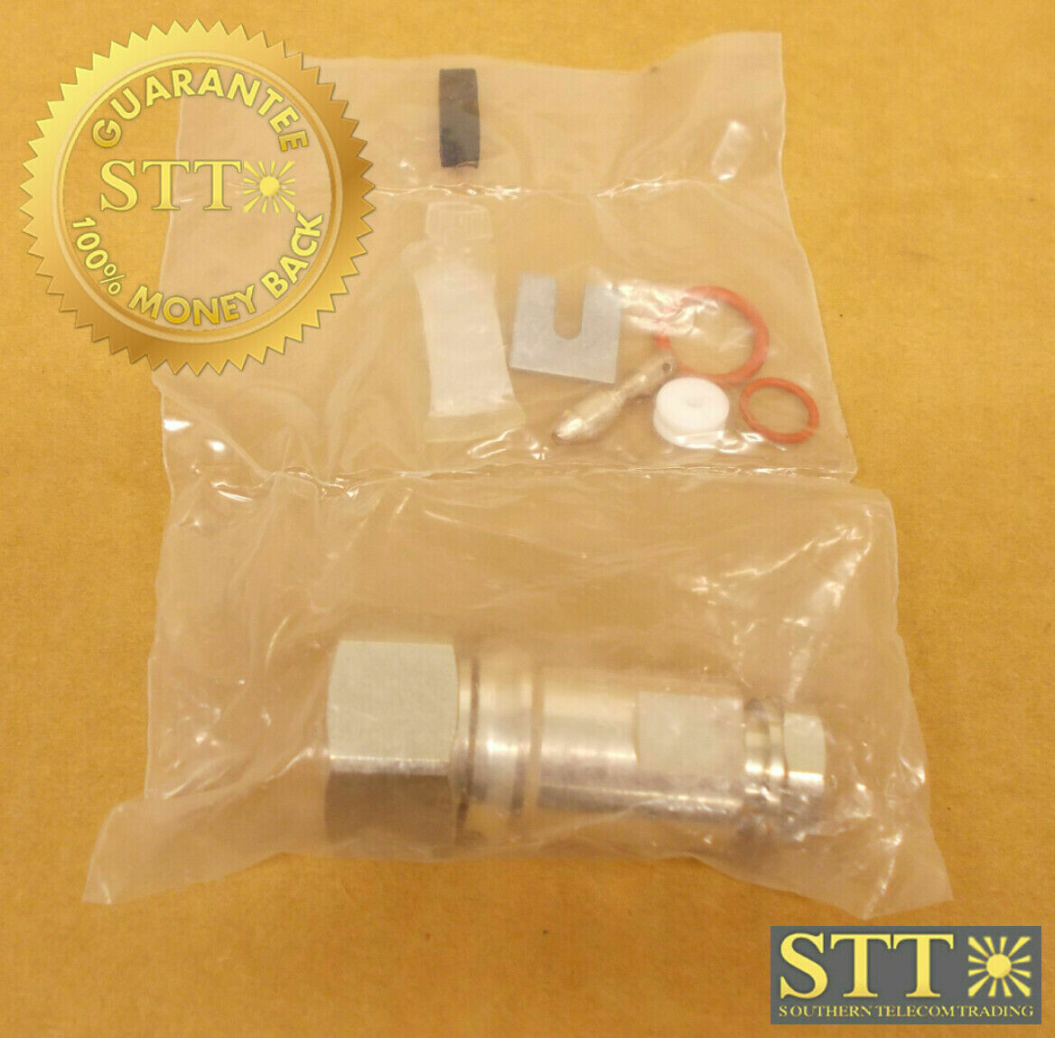 L4PDM ANDREW 7-16 DIN MALE CONNECTOR FOR 1/2 INCH LDF4-50A COAXIAL CABLE NEW
 - 90 DAY WARRANTY