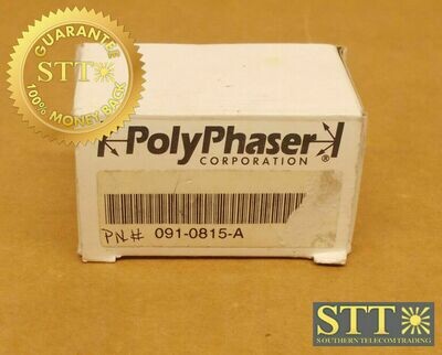 091-0815-A POLYPHASER  IMPULSE SUPRESSOR NEW
 - 90 DAY WARRANTY