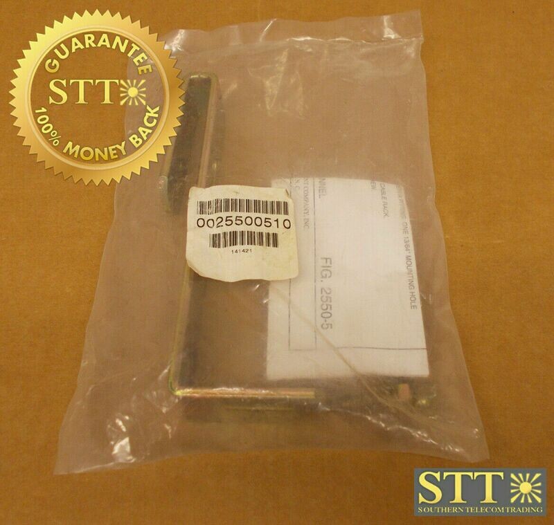 0025500510 NEWTON CABLE RACK MOUNTING KIT FOR 2&quot;X2&quot; DUCT ABOVE CABLE RACK NEW - 90 DAY WARRANTY