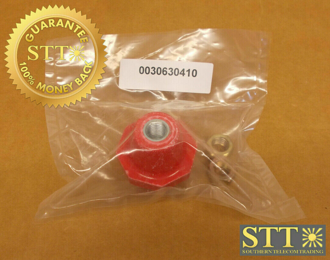 0030630410 NEWTON 2-3/4 INCH MOLDED POLYESTER-FIBERGLASS INSULATOR 5/8-11 THREAD - USED - 90 DAY WARRANTY