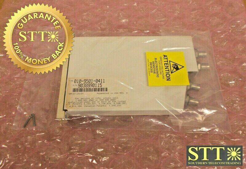 010-9501-0411 TELECT DSX-3 3-PORT MINI-WECO MODULE REFURBISHED - 90 DAY WARRANTY