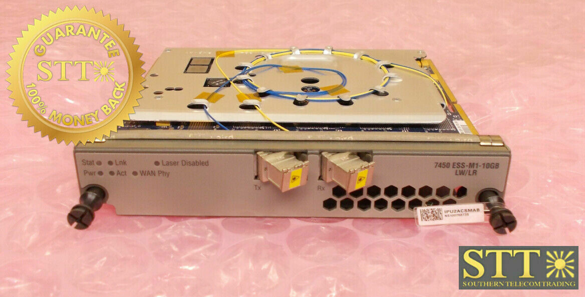 3HE00235AA ALCATEL 7450 ESS-M1-1-GB LW/LR MDA OPT IPU2ACSMAB REFURBISHED - 90 DAY WARRANTY