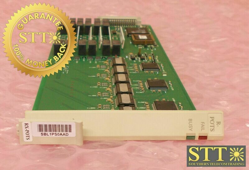0110-0196 AFC REV-2C ACCESSMAX RST POTS CHANNEL UNIT SBL1PS0AAD REFURBISHED - 90 DAY WARRANTY