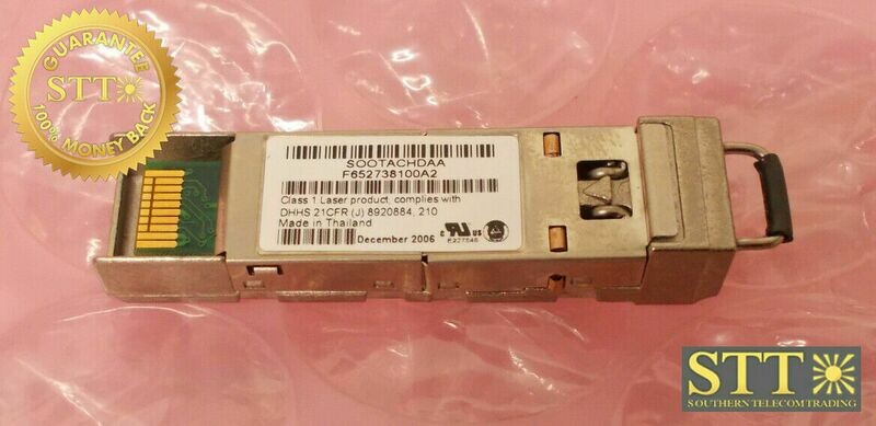 GE-1X2XFCSX-C1 ALCATEL-LUCENT 1665 SFP TRANSCEIVER 109527796 SOOTACHDAA REFURBISHED - 90 DAY WARRANTY