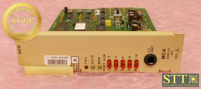 090-40015-02 SYMMETRICOM DIGITAL CLOCK DIST/MATRIX CONTROL ASSEMBLY D0CPBF15AA REFURBISHED - 90 DAY WARRANTY