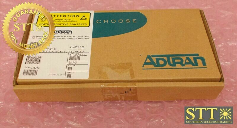 1223007L9 ADTRAN SONEPLEX T1 H2TU-C INTERFACE MODULE T1L9BC7AAA - NEW - 90 DAY WARRANTY