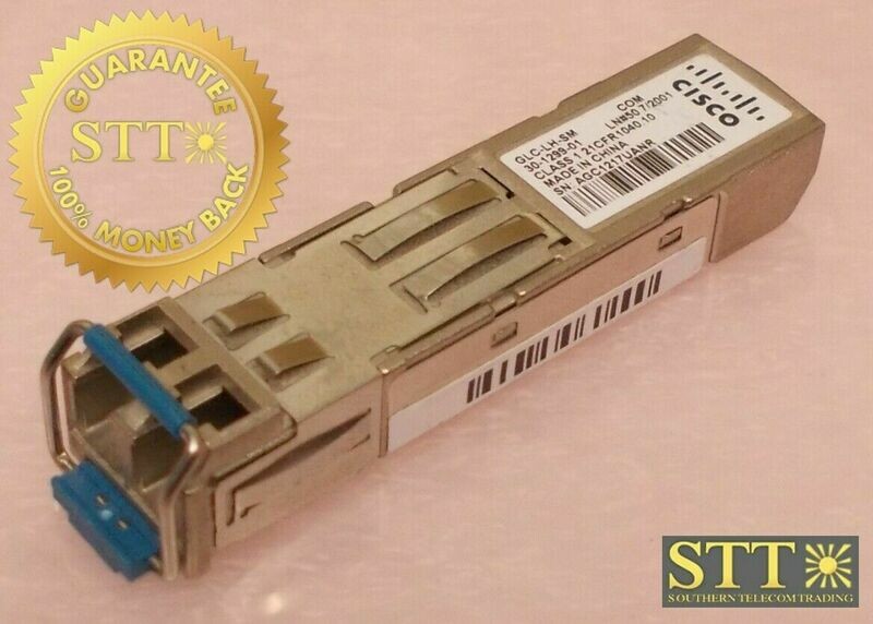 GLC-LH-SM CISCO 1000BASE-LX/LH SFP TRANSCEIVER REFURBISHED - 90 DAY WARRANTY