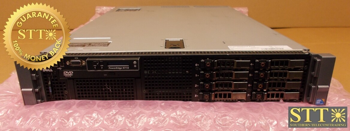 POWEREDGE R710-7FZ0MN1 DELL 2U RACKMOUNT SERVER HDS REMOVED ORIGINAL SERVICE TAG 7FZ0MN1 REF - 90 DAY WARRANTY