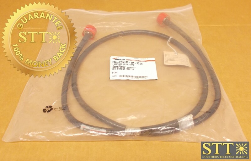 F4A-PDMDM-2M-3GSH ANDREW 2M SUREFLEX JUMPER ASSEMBLY NEW - 90 DAY WARRANTY