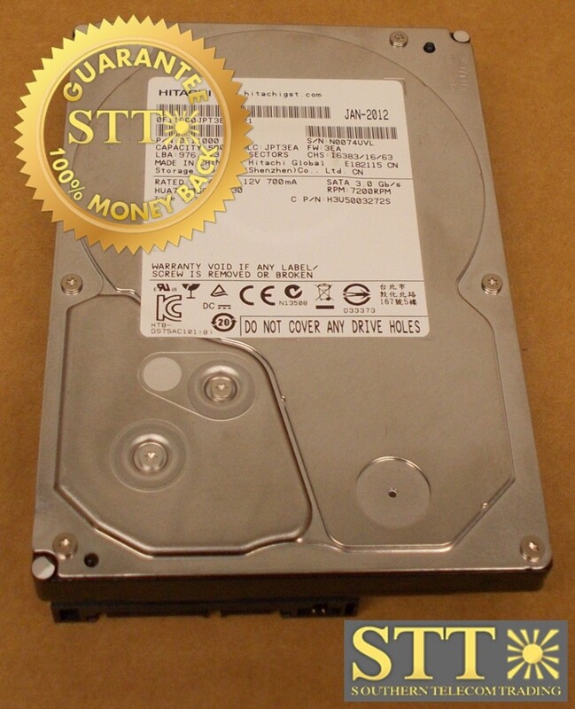 0F11000 HITACHI ULTRASTAR 500GB 7200RPM 32MB CACHE 3.5 INCH HARD DRIVE HUA722050CLA330 USED - 90 DAY WARRANTY